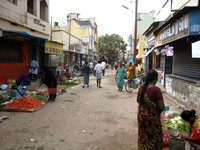 the local market street